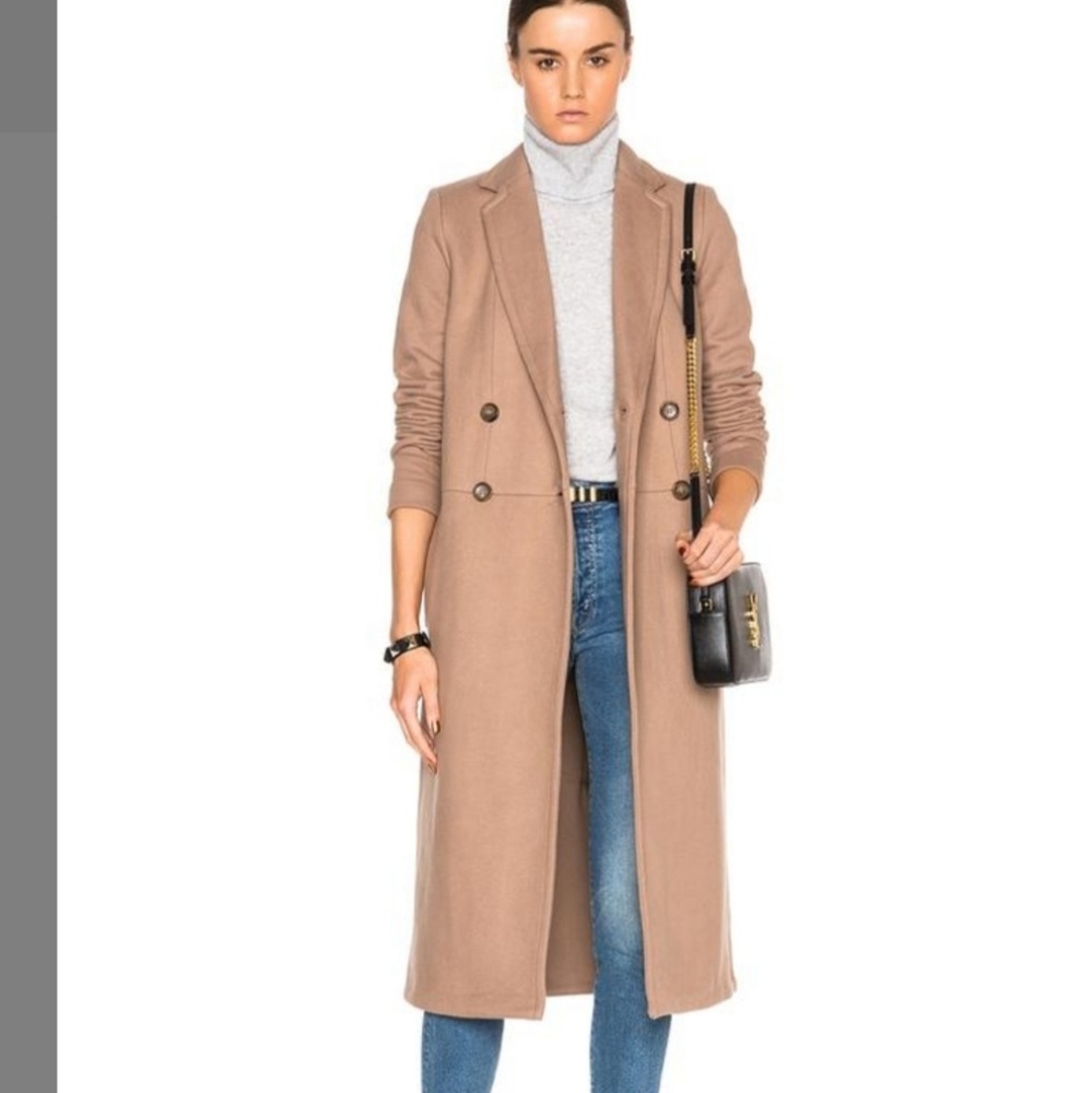 James Perse Camel Beige overcoat - classic look